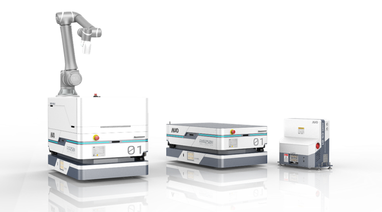 xcsports數位開發的自主式移動機器人（AMR250M），搭配全向輪並結合AI演算法、2D LiDAR、3D攝影機等技術，協助客戶實現產線全自動化